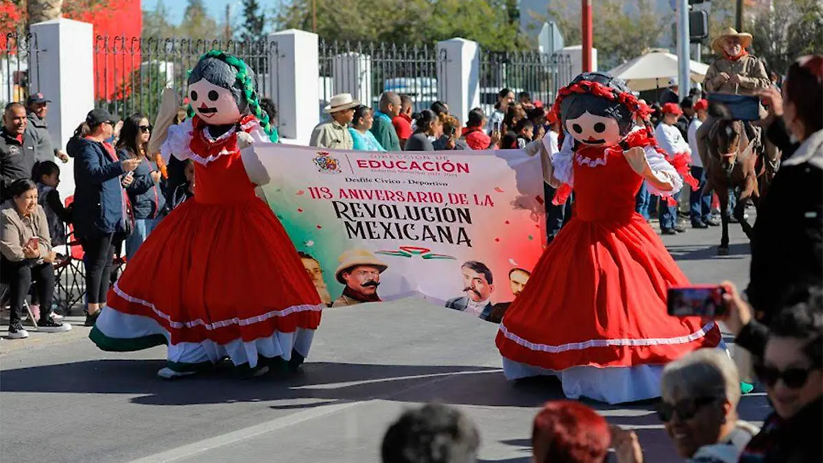 revolución mexicana desfile